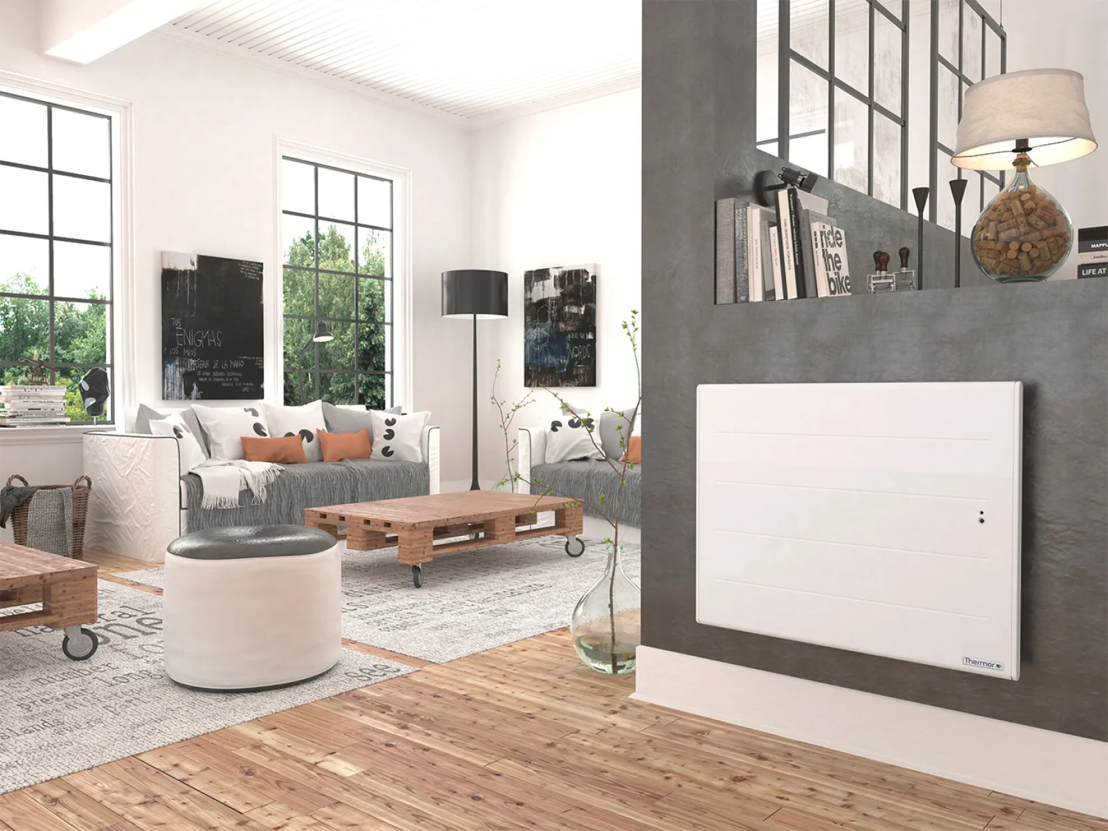 Radiateur inertie Thermor Ovation 3