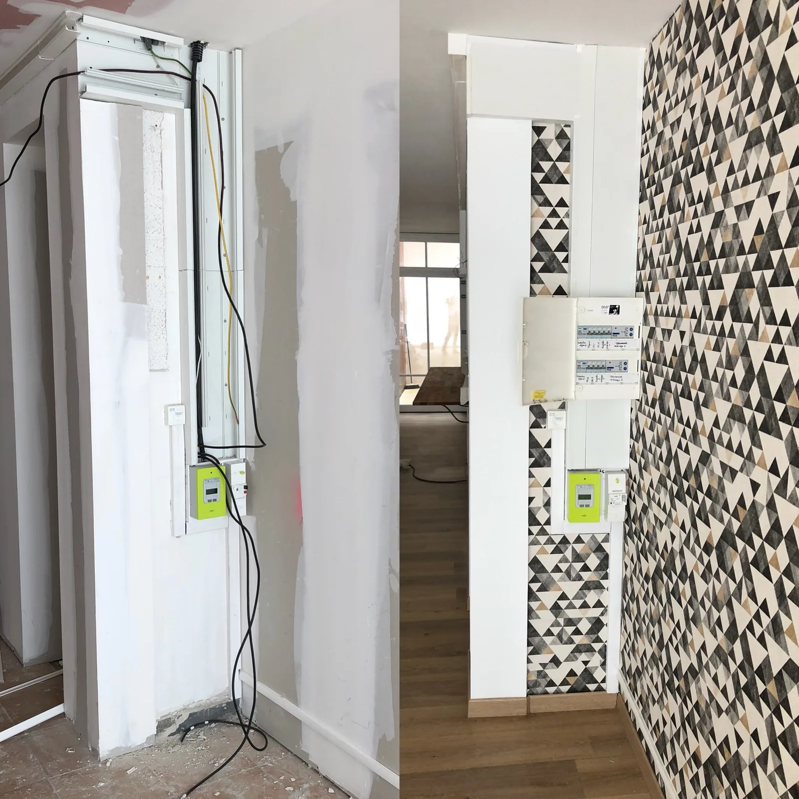 Rénovation d'un salon de thé